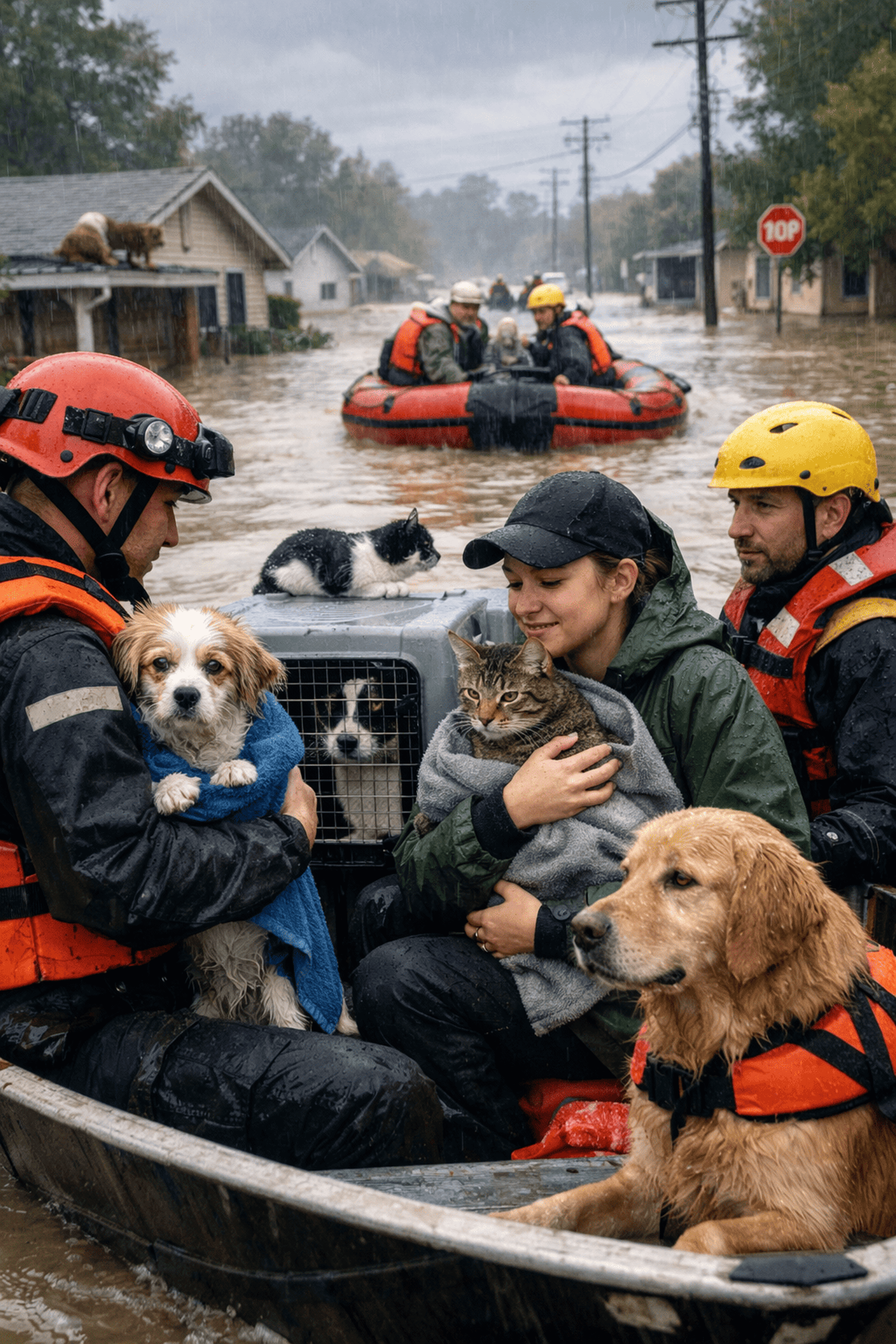 Alerta Cheias: Segurança e saúde do seu animal de estimação, face à subida das águas